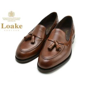 ローク ローファー スリッポン タッセル Loake RUSM マホガニー メンズ ビジネスシューズ