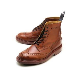 Tricker's トリッカーズ バートン カントリーブーツ マロン