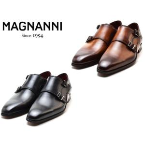 マグナーニ ダブルモンクストラップ MAGNANNI 18903 メンズ ビジネス｜foot-time