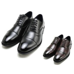 レコバ ビジネスシューズ ストレートチップ メンズ 革靴 紳士靴 天然皮革 レザー RECOVA 7...