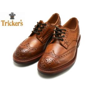 トリッカーズ バートン ウィングチップ カントリーブーツ m5633 Tricker&apos;s マロン ム...