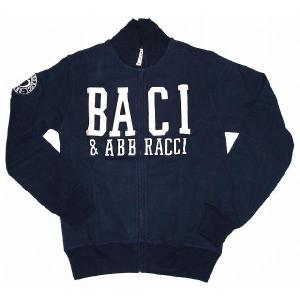 BACI&ABBRACCI メンズ　トラックジャケット（ネイビー）｜footballfan