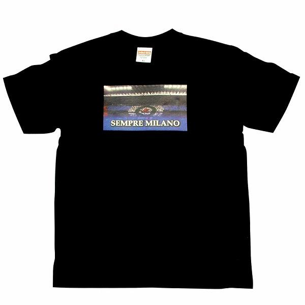 SEMPRE MILANO　インテルミラノ Tシャツ(黒)
