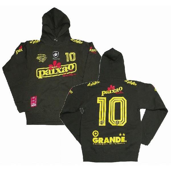 GRANDE　パーカー PAIXAO LATINOS 〜ラテンの情熱[オリーブ×イエロー]