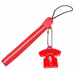 リバプール#9 シセ ユニフォーム携帯ストラップ