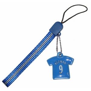 チェルシー#9 ケズマン ユニフォーム携帯ストラップ