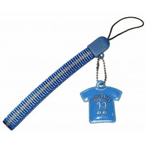 チェルシー#22 グジョンセン ユニフォーム携帯ストラップ