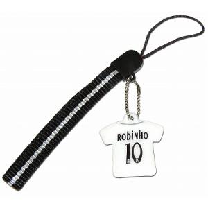 レアルマドリッド05/06　#10 ロビーニョ ユニフォーム携帯ストラップ