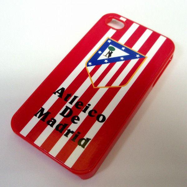 アトレティコマドリー iphone4/4sプラスティックカバー