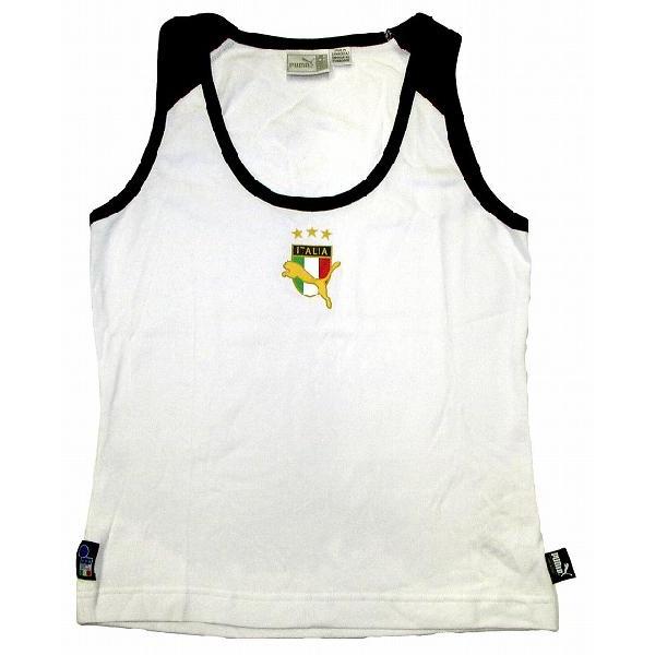 PUMA　ITALIA　イタリア代表　ノースリーブTシャツ（レディース/白）