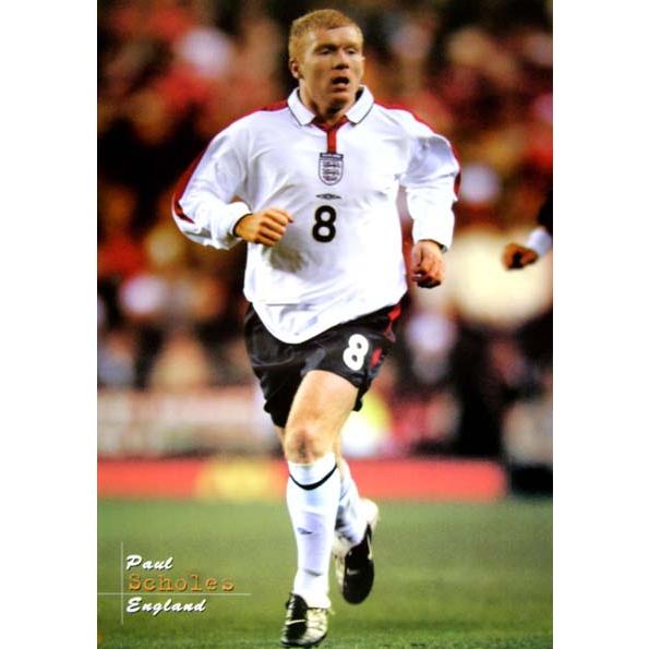スコールズ(イングランド代表2003） ポスター