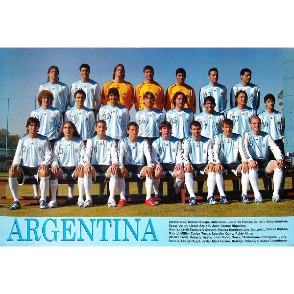 アルゼンチン代表（ワールドカップ2006）ポスター