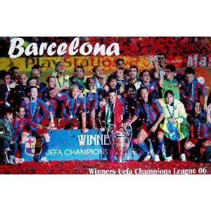 ロナウジーニョ（バルセロナ/チャンピオンズリーグ2006優勝）ポスター