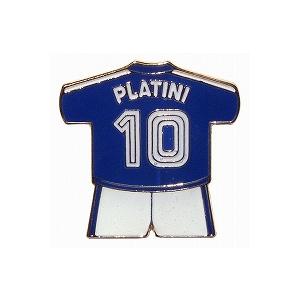 プラティニ/PLATINI10（フランス代表）　ユニフォームピンバッジ