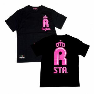 Regista　R-STA　Tシャツ（ブラック×ピンク）｜footballfan