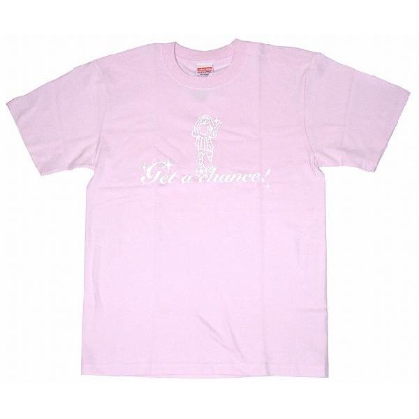 SWEET☆FOOTBALL　Get a Chance Tシャツ(ライトピンク×ホワイト)