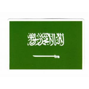 サウジアラビア　国旗・ステッカー［st-flag019］