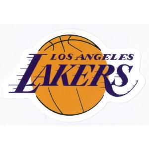 ロサンゼルス・レイカーズ(NBA)チームロゴ・ステッカー［st-NBA013］
