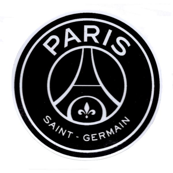 パリサンジェルマン(黒) エンブレムステッカー[st286]