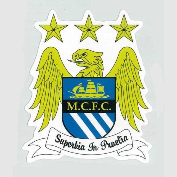マンチェスターシティ(B) エンブレム・ステッカー(イングランド/プレミアリーグ)[st306]