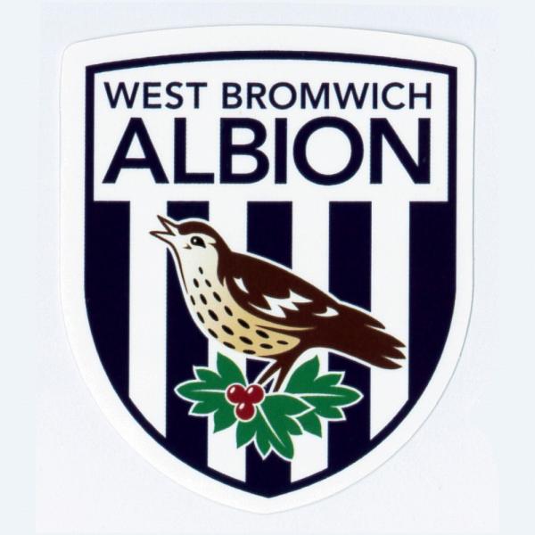 ウェスト・ブロムウィッチ・アルビオンFC　エンブレム・ステッカー〔st400〕