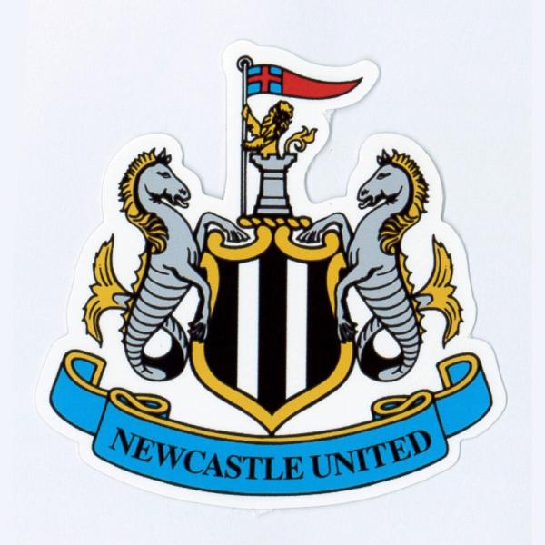 ニューカッスル・ユナイテッドFC　エンブレム・ステッカー〔st405〕