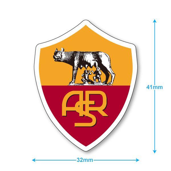 ASローマ　ミニステッカー(携帯シール)