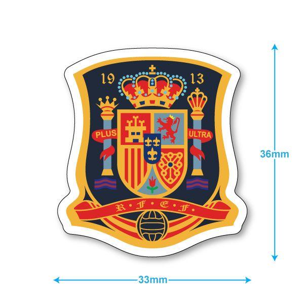 スペイン代表　ミニステッカー(携帯シール)