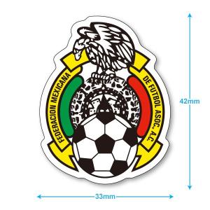 メキシコ代表　ミニステッカー(携帯シール)｜footballfan