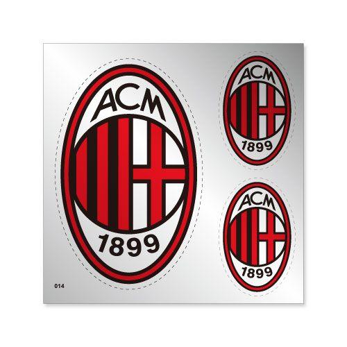 ACミラン シルバーステッカー