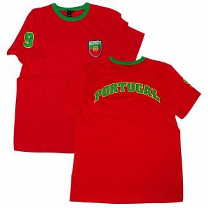 ポルトガル代表　Tシャツ(丸首)｜footballfan