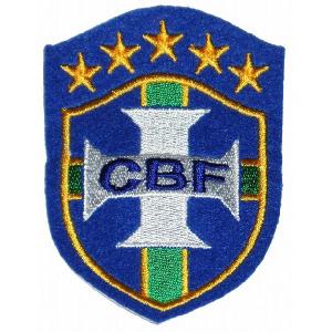 ブラジル代表（5STARS）　エンブレムワッペン｜footballfan