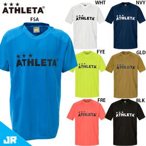 アスレタ JR プラクティスシャツ ジュニア 子供用 サッカー フットサル プラクティスシャツ 半袖 ATHLETA 02389J｜footballpark