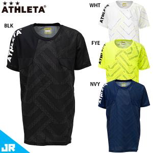 アスレタ JR グラフィックプラクティスシャツ ジュニア用 サッカー フットサル プラシャツ 半袖 ATHLETA 02406J｜footballpark