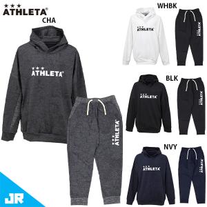 ATHLETA スエットパーカー、スエットパンツ　裏起毛 ATHLETA アスレタ JR ジャガードスウェットZIPパーカー スウェット