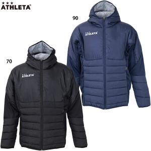 アスレタ ATHLETA 中綿ウォームジャケット サッカー ウインド サイズO ATHLETA（アスレタ） 中綿ウォームジャケット＆中綿ウォームパンツ