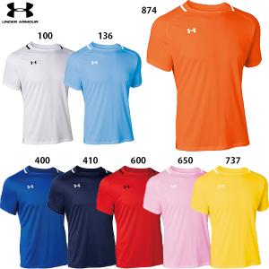 Under Armour サッカーシャツ オレンジ UNDER ARMOUR（アンダーアーマー） メンズ チーム サッカー ジャージー