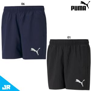 プーマ JR ACTIVE ESS ウーブンショーツ ジュニア 子供用 サッカー プラクティスパンツ puma 588832｜footballpark