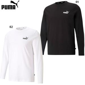 プーマ ESS NO.1 ロゴ L/S シャツ 大人用 長袖 Tシャツ puma 589027｜フットボールパーク Yahoo!店
