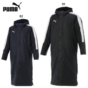 プーマ TT ESS PRO ロングボアコート 大人用 サッカー ロングコート ベンチコート puma 654983｜footballpark