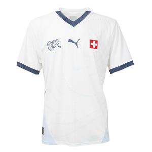 プーマ 2024 SFV スイス代表 アウェイレプリカユニフォーム 大人用 サッカー レプリカシャツ puma 773969-02の商品画像