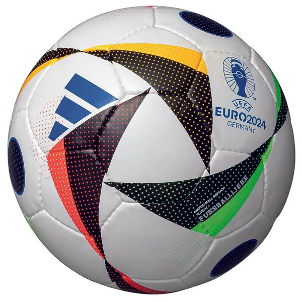 アディダス フースバルリーベ フットサル EURO 2024 公式試合球レプリカ フットサルボール ...