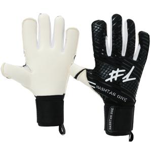 ハッシュタグワン #1 ENDBOSS エンドボス 大人用 サッカー キーパーグローブ GKグローブ HashTagOne EBW-BLACK/WHITE｜footballpark