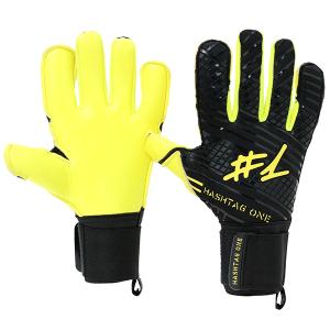 ハッシュタグワン #1 ENDBOSS エンドボス 大人用 サッカー キーパーグローブ GKグローブ HashTagOne EBY-BLACK/YELLOW｜footballpark