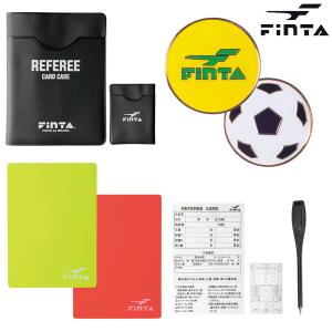 フィンタ  レフェリースターターセットA サッカー レフェリー用品 審判用品  FINTA FT5989｜footballpark