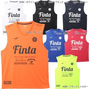 フィンタ ノースリーブシャツ 大人用 サッカー フットサル 練習着 インナーシャツ FINTA FT8507