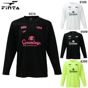 フィンタ GDZ  L/SプラクティスTシャツ 大人用 サッカー フットサル プラクティスシャツ 長袖 FINTA FT8817