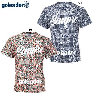 ゴレアドール GEOMETRIC PATTERN プラクティスシャツ ジュニアサイズ対応 サッカー フットサル プラシャツ 半袖  goleador G-2595｜footballpark