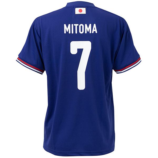 サッカー日本代表 2026 プレーヤーズTシャツ 【#7 三笘薫】大人用 ジュニア用 サッカー 半袖...