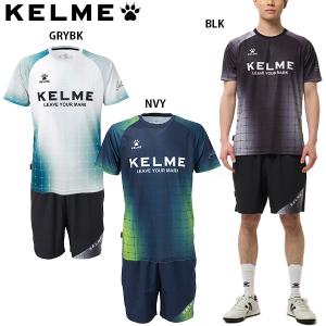 ケルメ PLAIDシャツ PLAIDパンツ 大人用 サッカー フットサル プラクティス上下セット KELME KC24S100/KC24S121